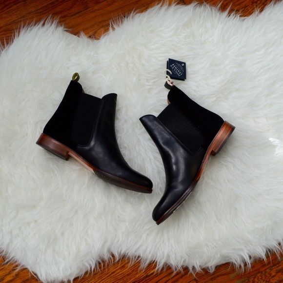 Joules Shoes - NWT | Joules Black Leather Chelsea Boot 9